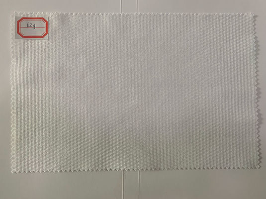 piccolo tessuto bianco del cotone del grano della perla del poliestere 62g e di Spunlace del tessuto non tessuto viscoso, cuscinetti, strofinate bagnate