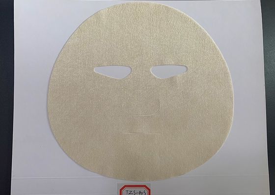maschera facciale non tessuta di Spunlaced della fibra di 35g 100%Bamboo, maschera di occhio