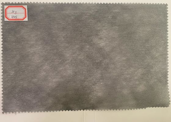 tessuto non tessuto GRS grigio di Spunlaced del poliestere 40g per il substrato di cuoio sintetico.